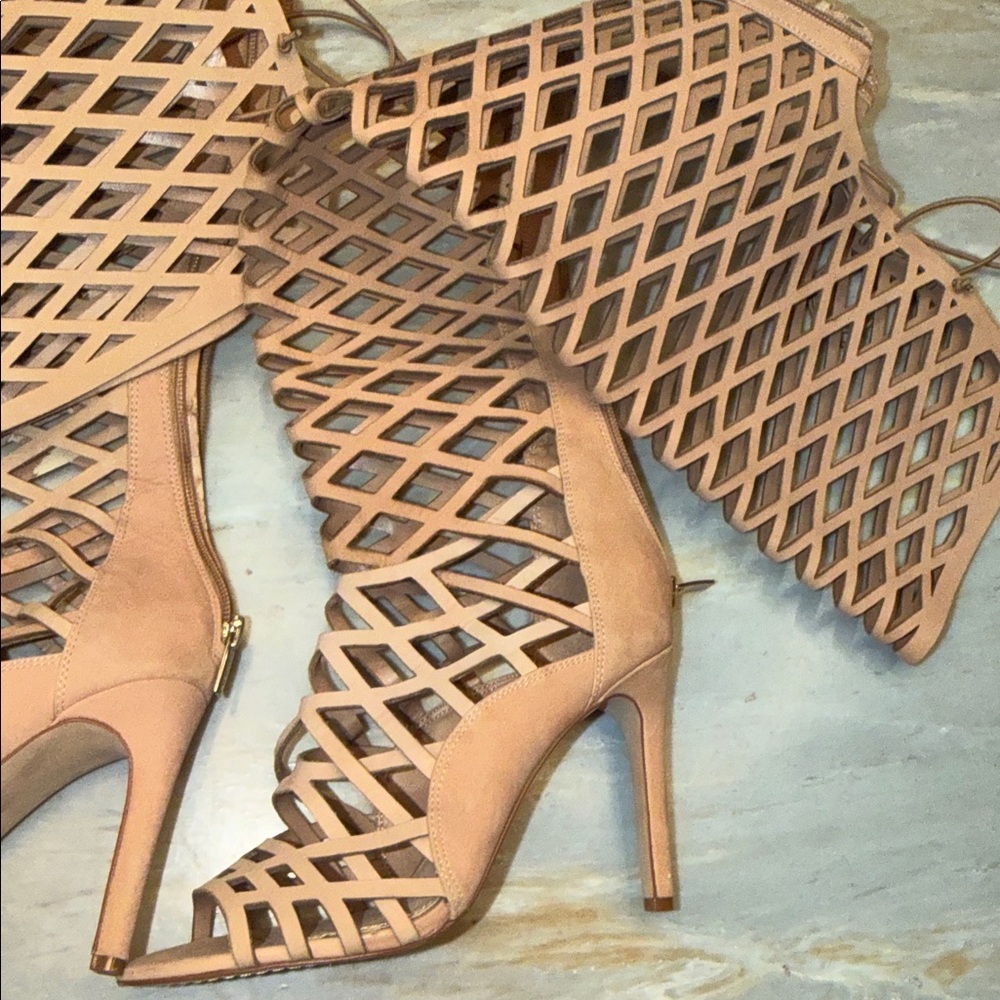 Vince Camuto Kellianna Tan Leather Gladiator Heels | Size 7.5 | NEW - Picture 8 of 8